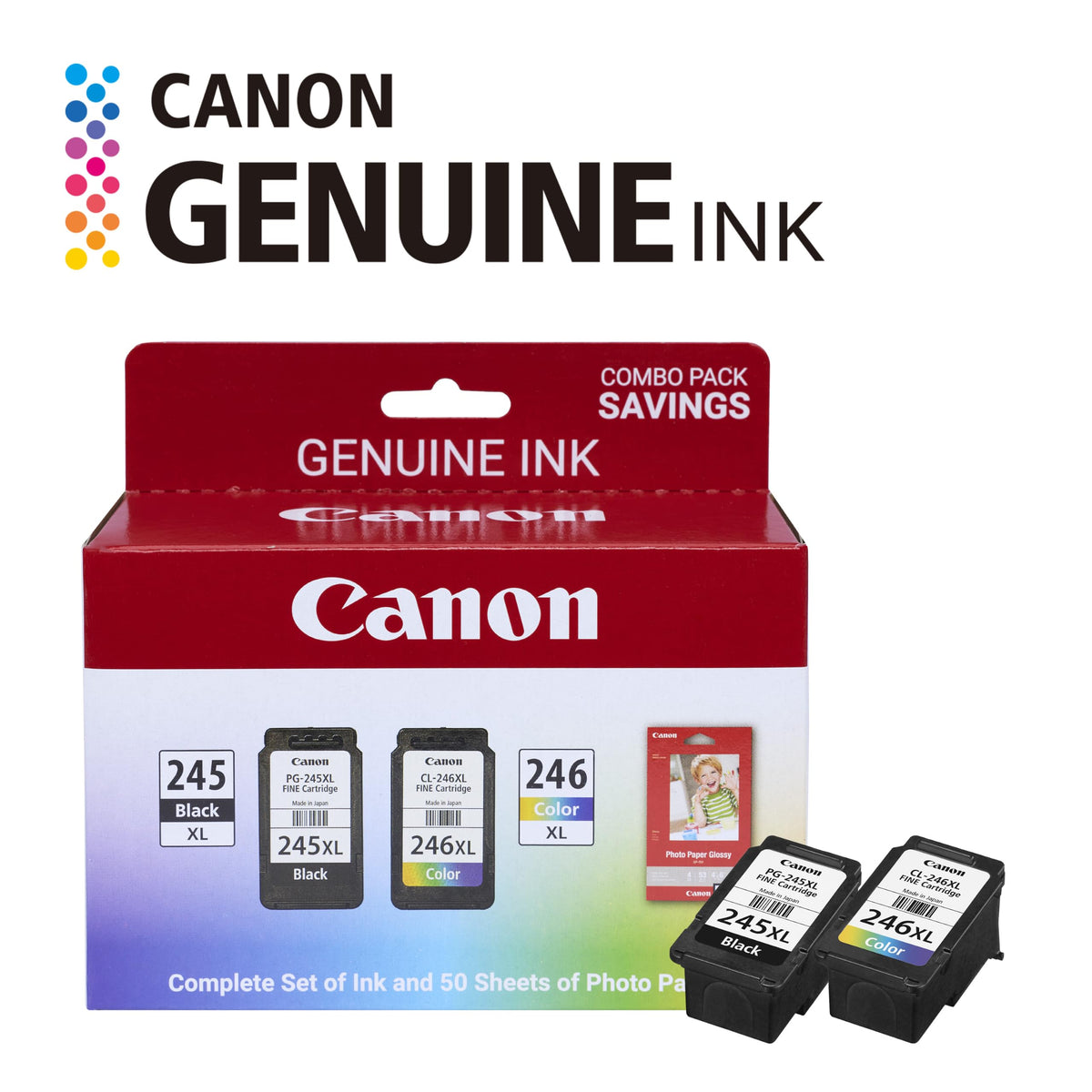 Canon Print Copy Paper 8278B005, PG-245XL/CL-246XL/GP-502 – view 2