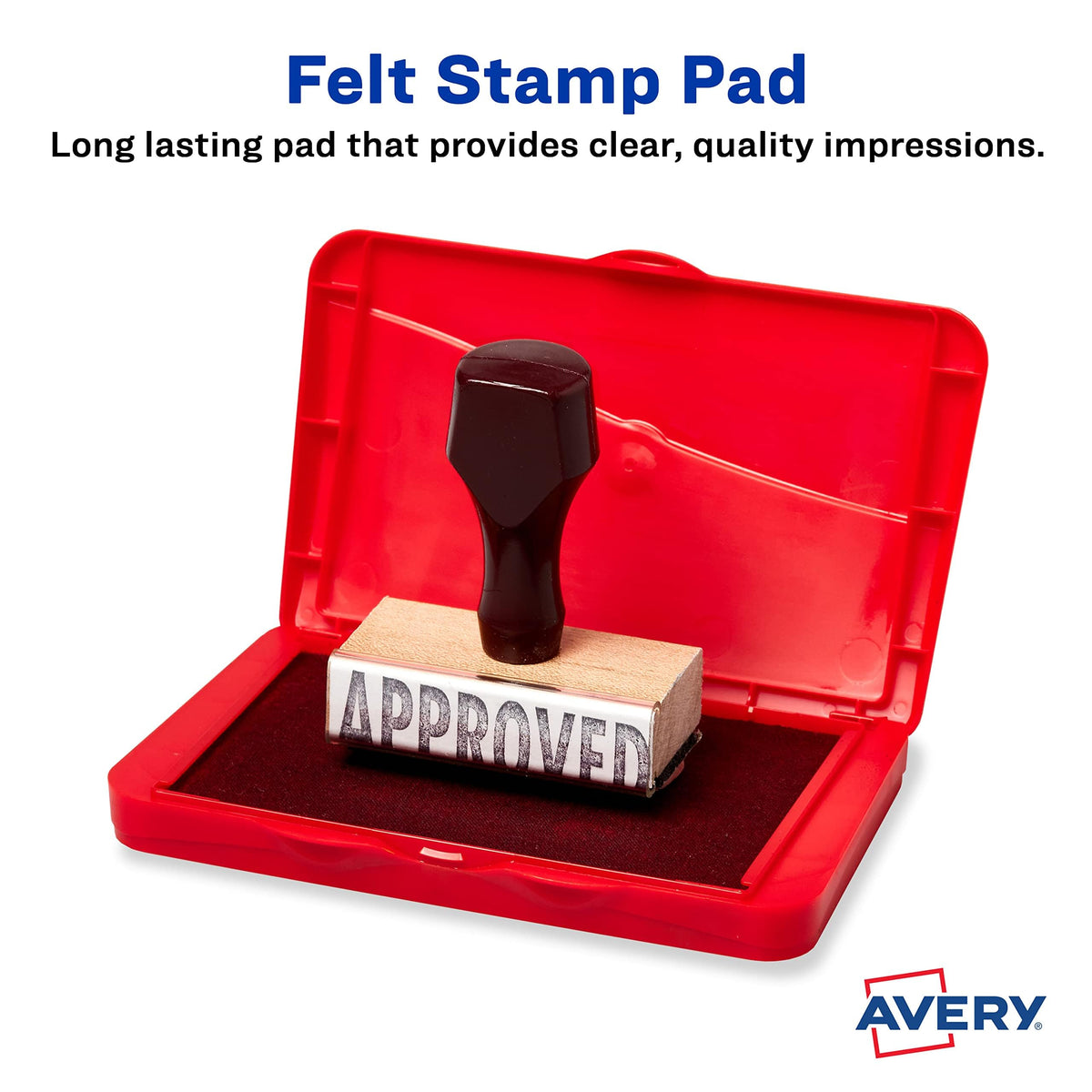 Avery Rubber Stamp 21071, 2.75 x 4.25 – view 2