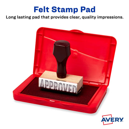 Avery Rubber Stamp 21071, 2.75 x 4.25 – view 2