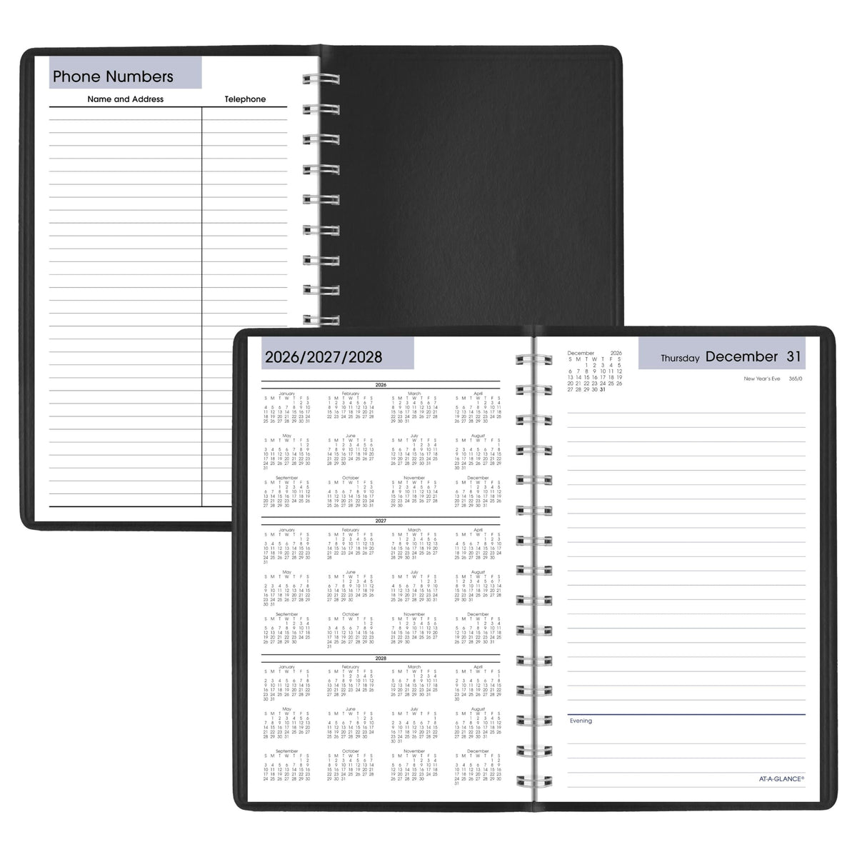 AT-A-GLANCE Planner SK4600, 5" x 8" – view 5