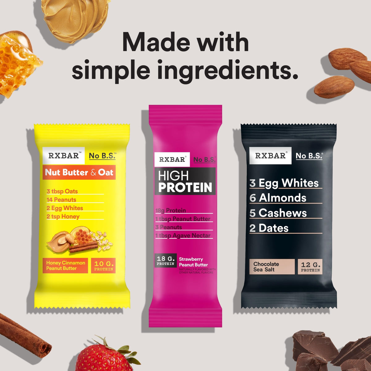 RXBAR Snack Food Bar 0193908008640, 12 Count – view 9