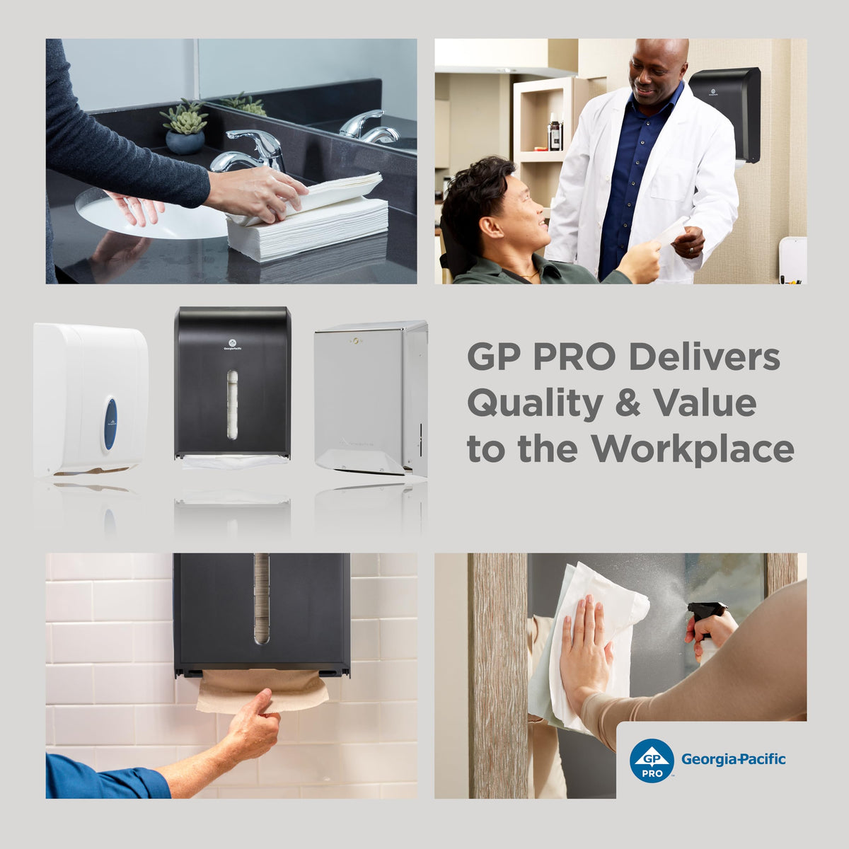 Georgia-Pacific Paper Towel Holder 56650A, 37.3 X 47.8 X 100 Inch – view 10