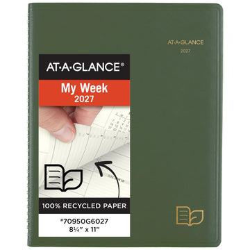 AT-A-GLANCE Planner 70950G60, 8.25" x 11"