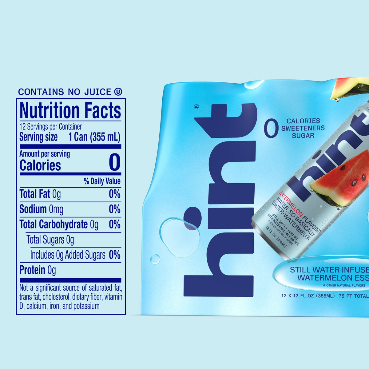 Hint Water, 12 Fl Oz (Pack of 12) – view 4