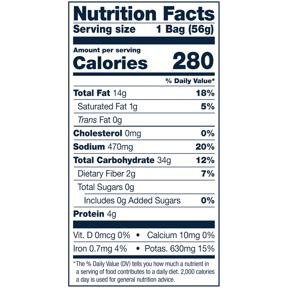 Cape Cod Snack Chip And Crisp 200790110694, 2 Ounce (Pack of 6) – view 2