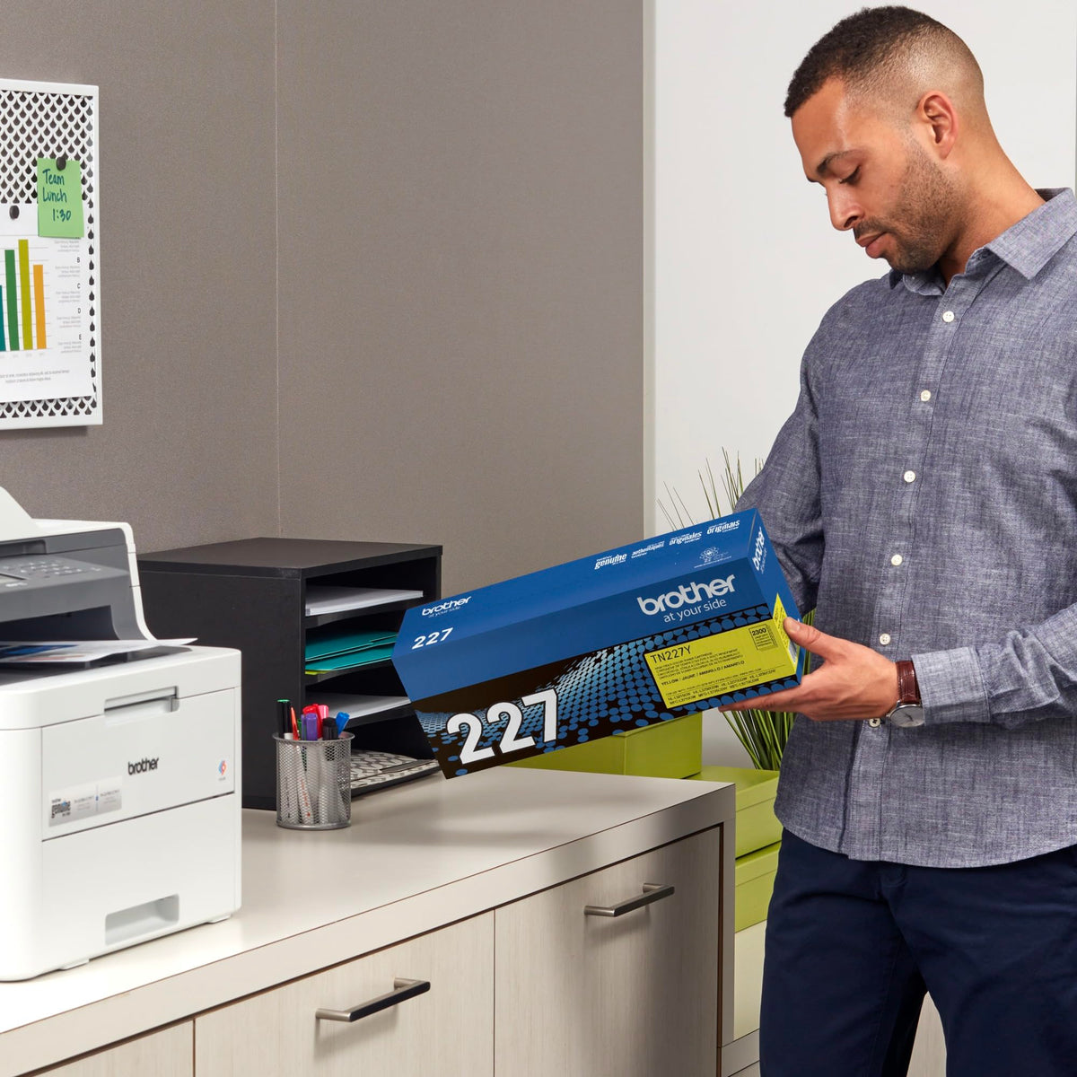 Brother Laser Printer Toner TN227Y, High Yield – view 4