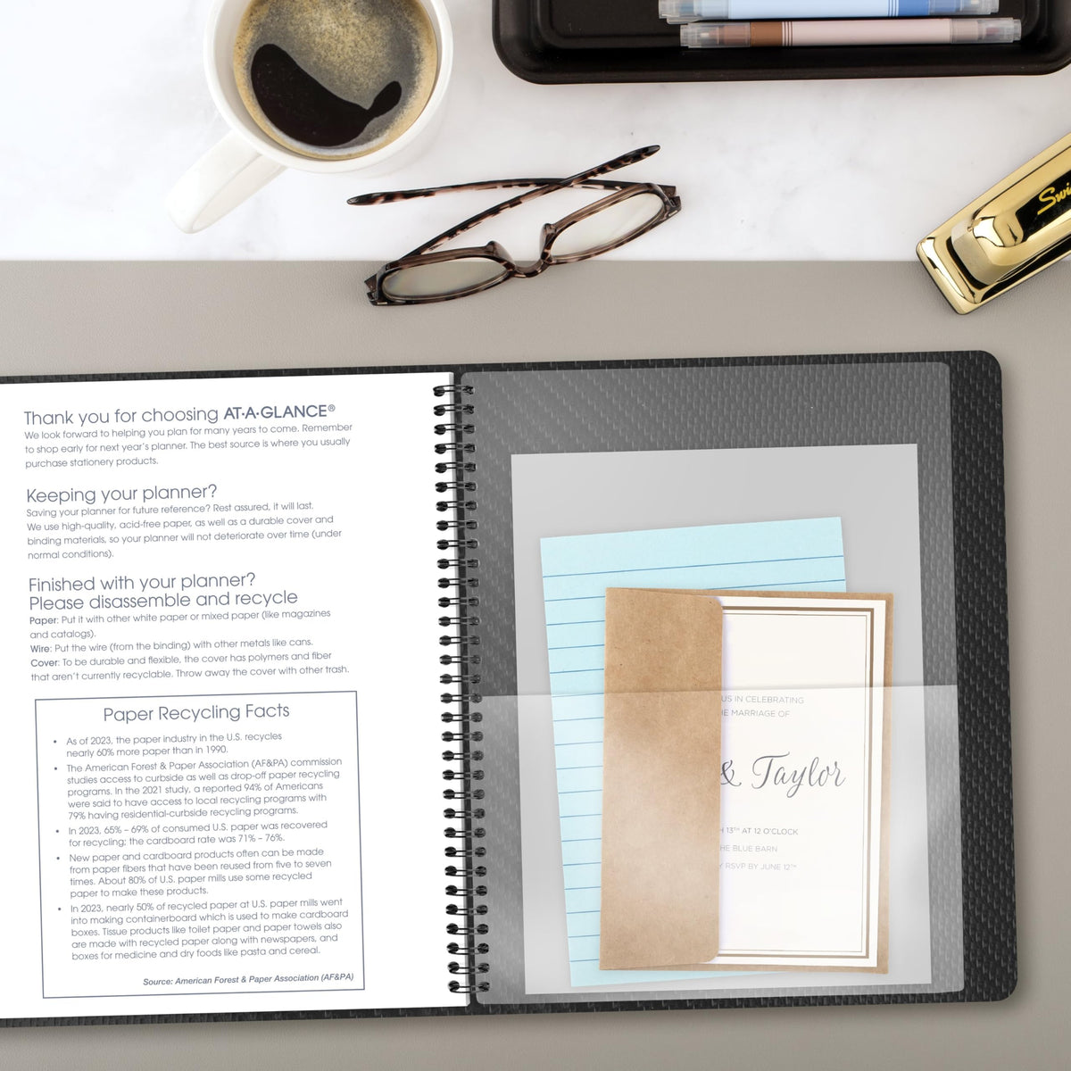 AT-A-GLANCE Planner 70260X45, 9" x 11" – view 5