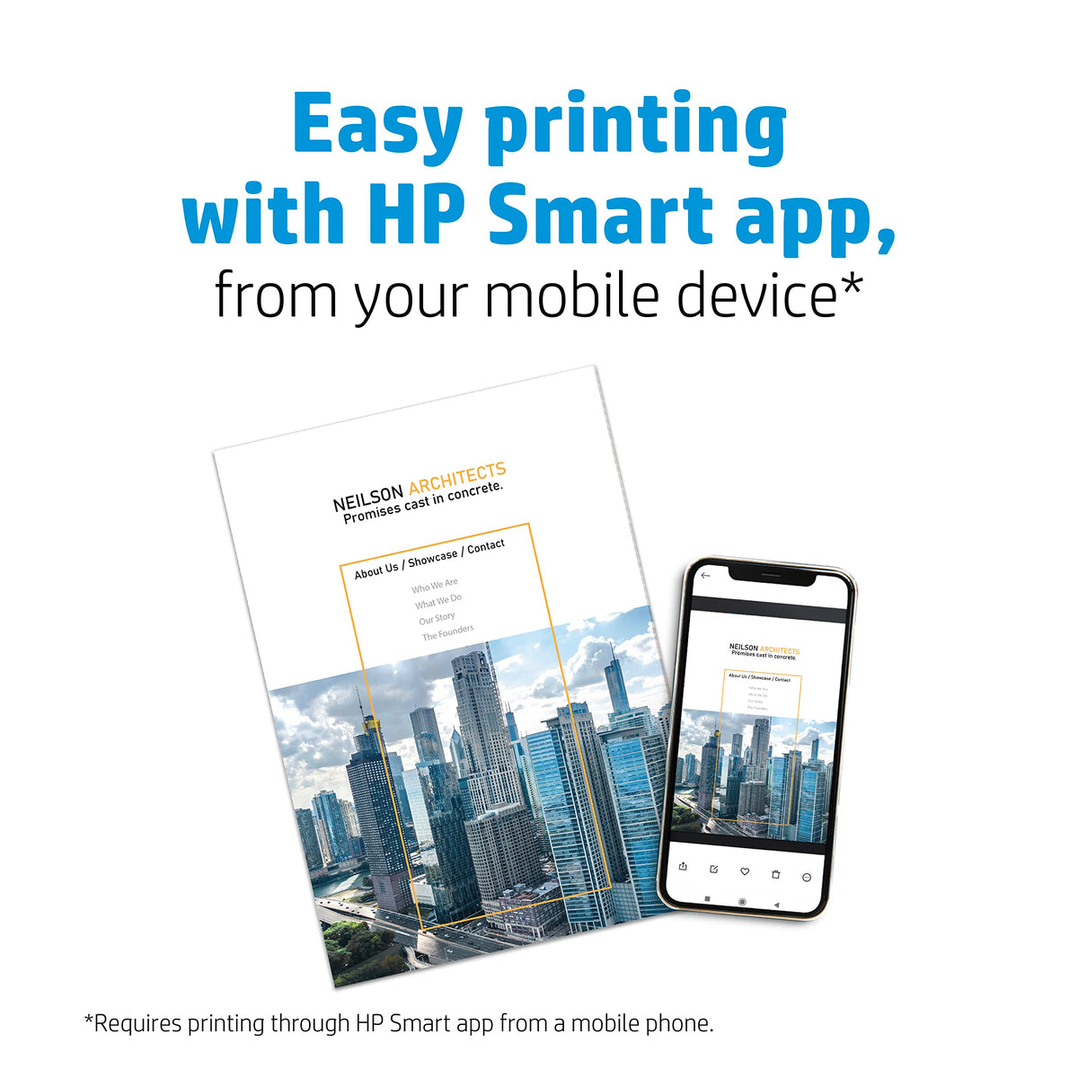 HP Print Copy Paper Printer paper, 8-1/2" x 11" – view 6
