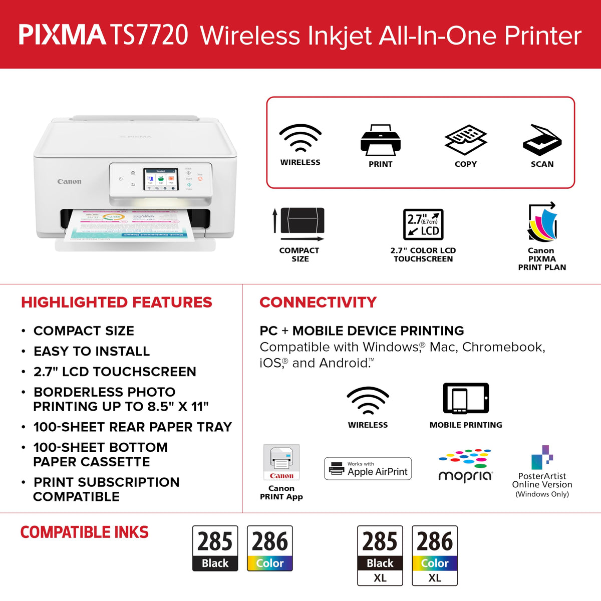 Canon Printer 6256C002, One Size – view 6