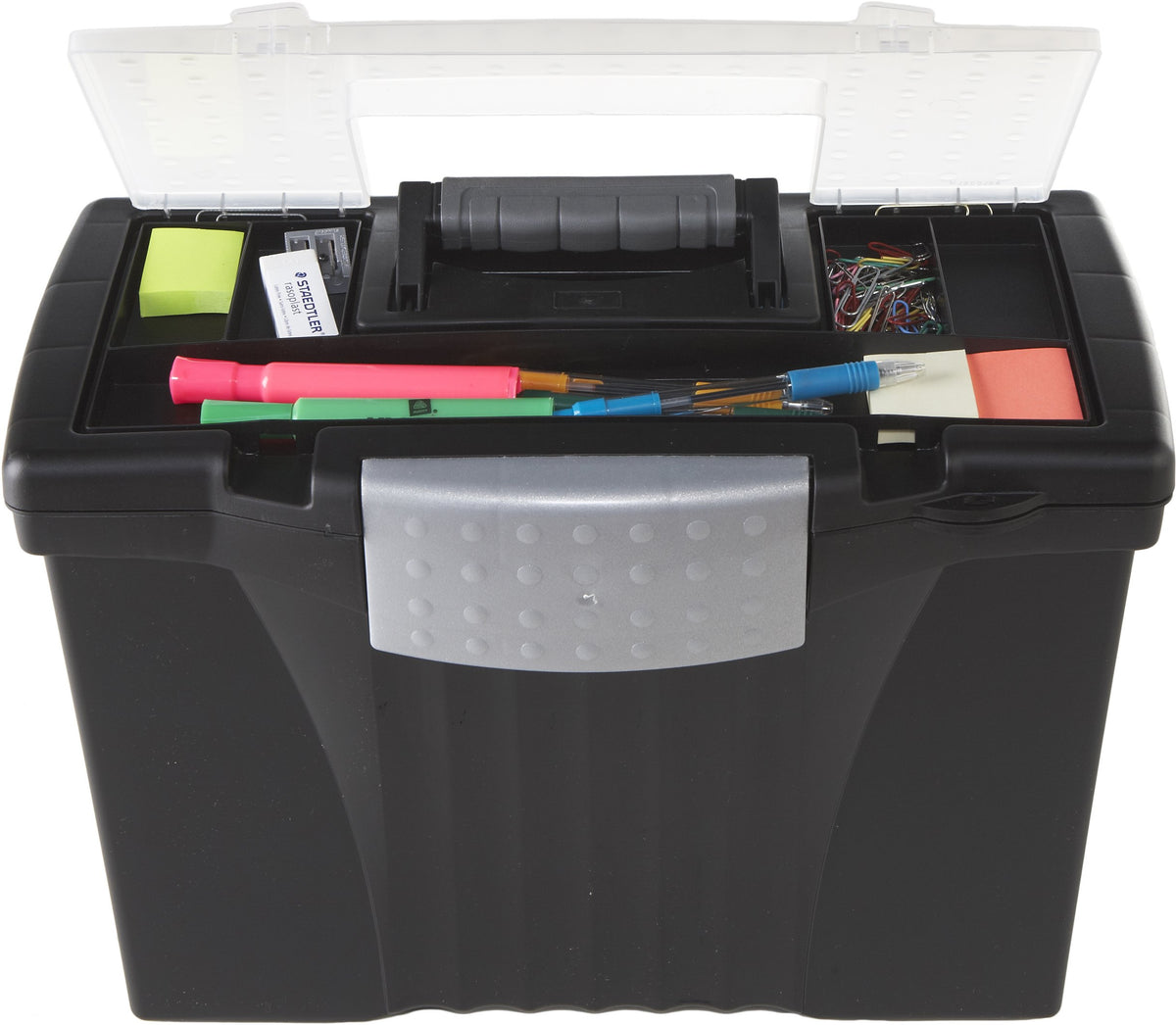 Storex Storage Box 61510U01C, 14.5 x 10.5 x 12 in – view 10