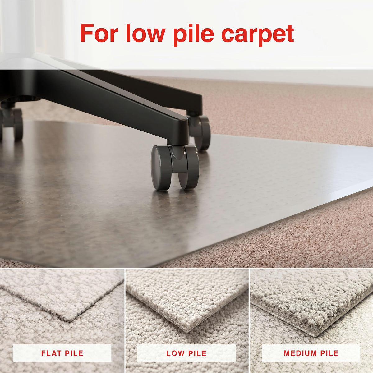Staples Chair Mat 20229-CC, 36'' x 48'' – view 3