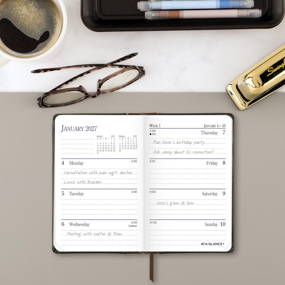 AT-A-GLANCE Planner 740105, 2.75" x 4.25" – view 2