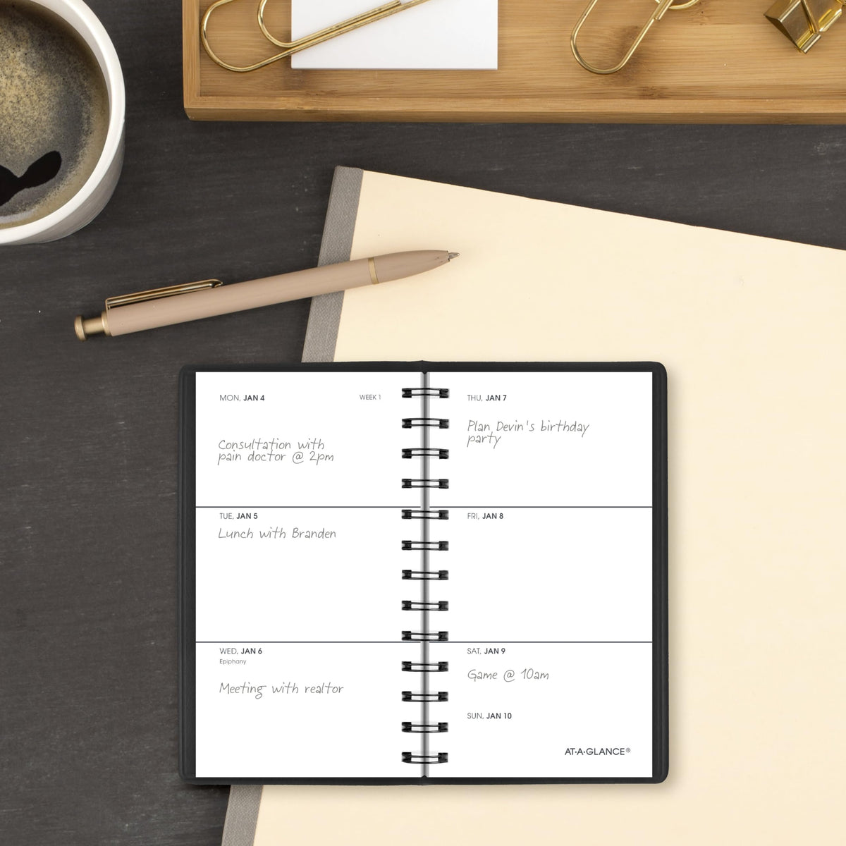 AT-A-GLANCE Planner 7003505, 2.5" x 4.5" – view 2