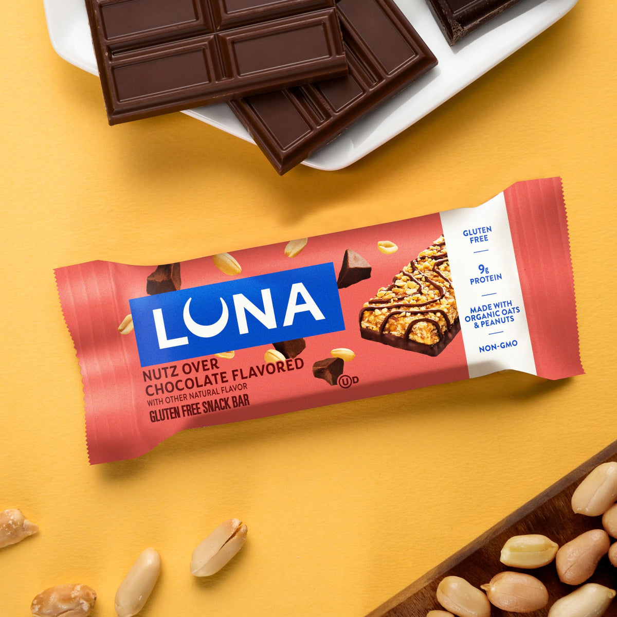 Luna Bar Snack Food Bar 210002, 15 Count – view 8