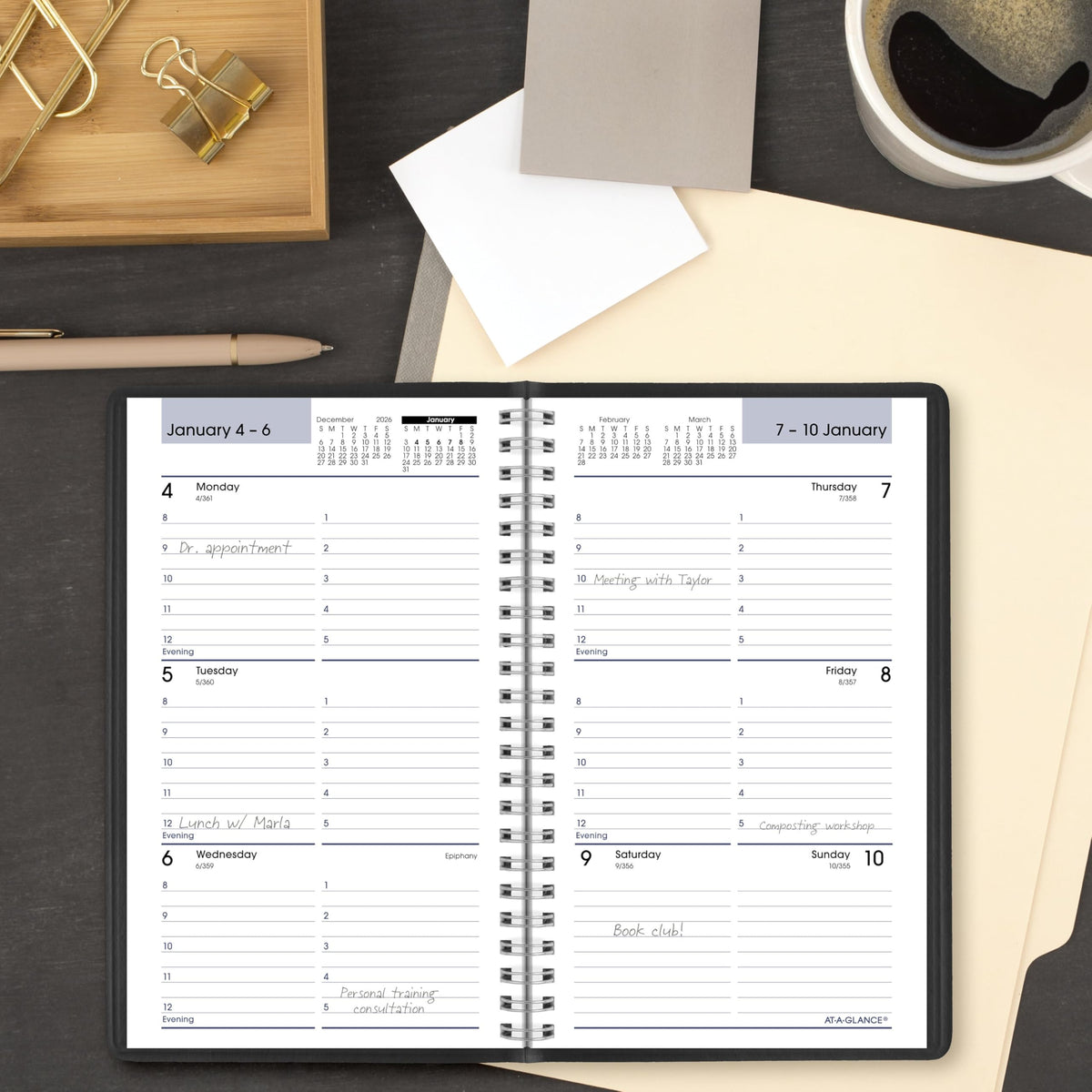 AT-A-GLANCE Planner G20000, 5" x 8" – view 2