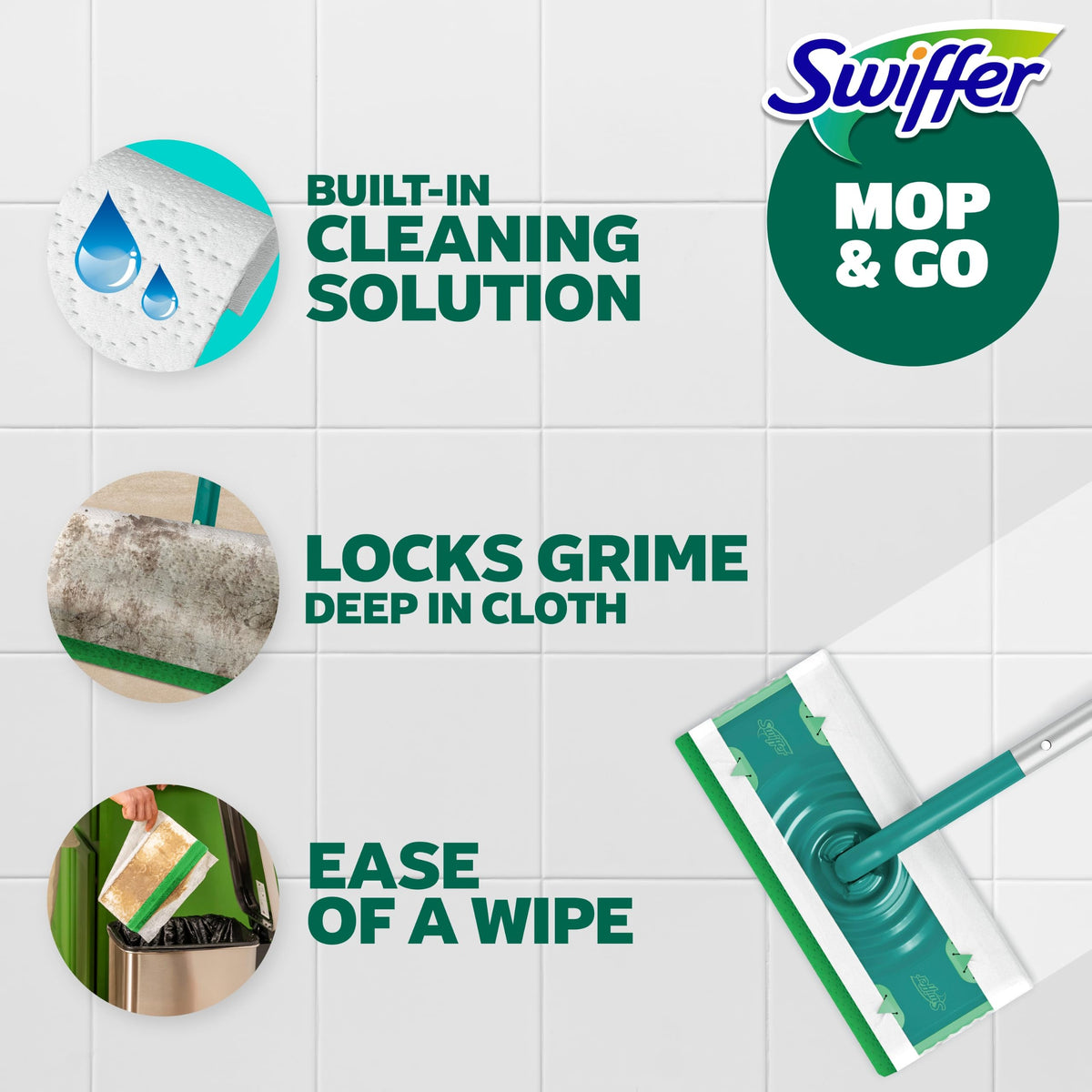 Swiffer Mop 10037000351556, 24 Count – view 2