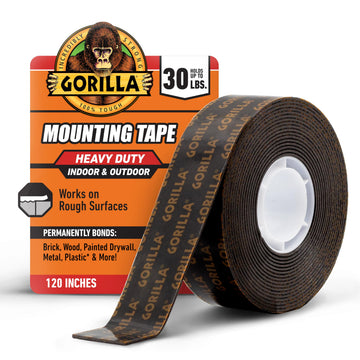 GORILLA Adhesive Tapes 102441, 1" x 120" (1-Pack)