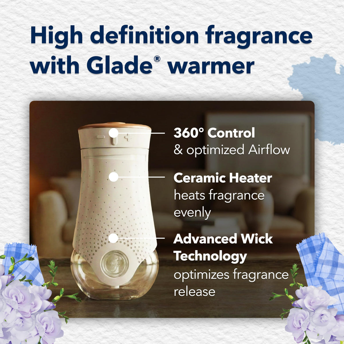 Glade Area Deodorizer 301979, 3.35 Fl Oz (5 Count) – view 6