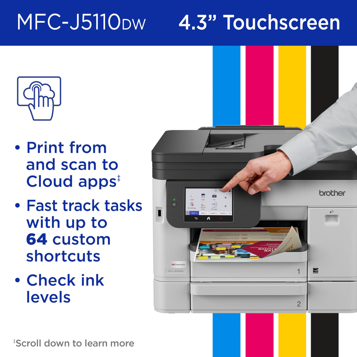 Brother Printer MFCJ5110DW, Standard – view 8