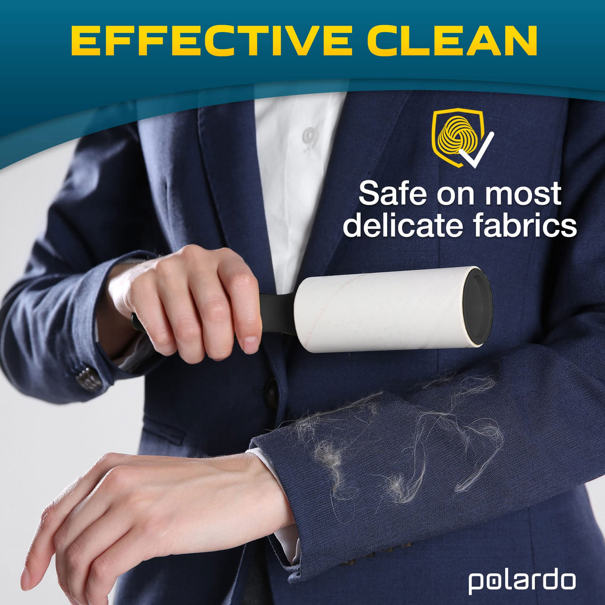 Polardo Lint Remover, 5 pcs - 450 Sheets - Single Pack – view 5