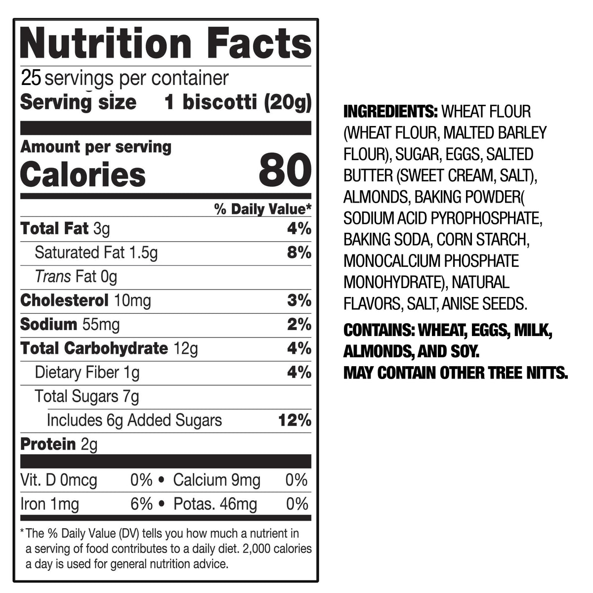 Nonni's Cookie NSD197721, 25 Count – view 2