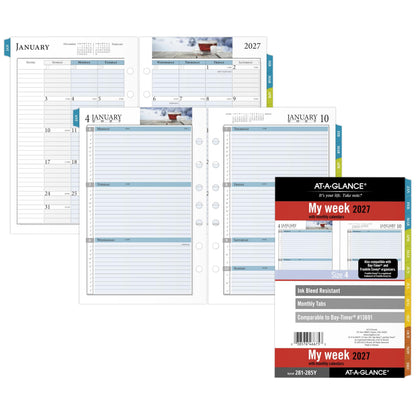 AT-A-GLANCE Planner 281-285Y, 5.5" x 8.5" – view 5