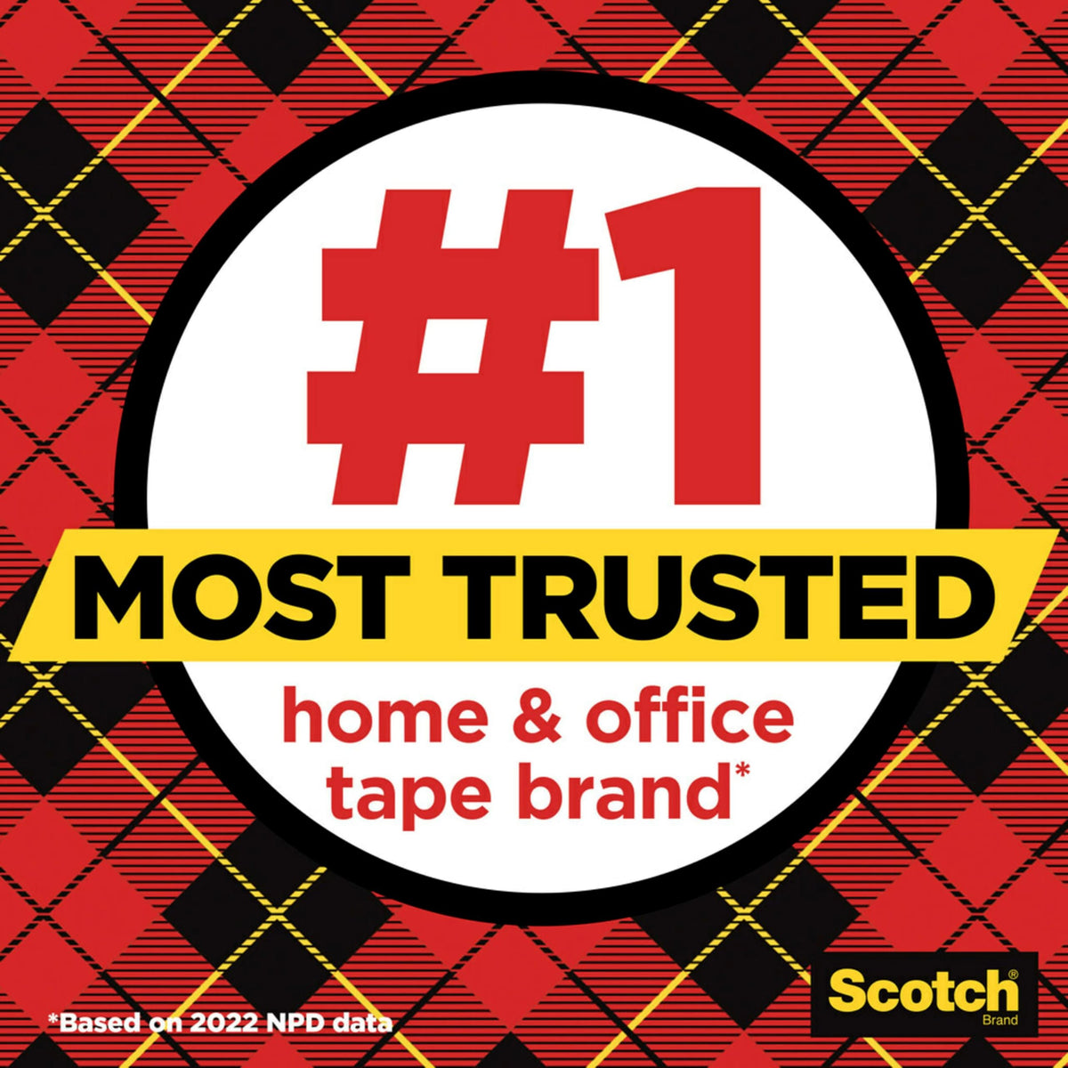Scotch Adhesive Tapes 600K6, 6 Rolls – view 3