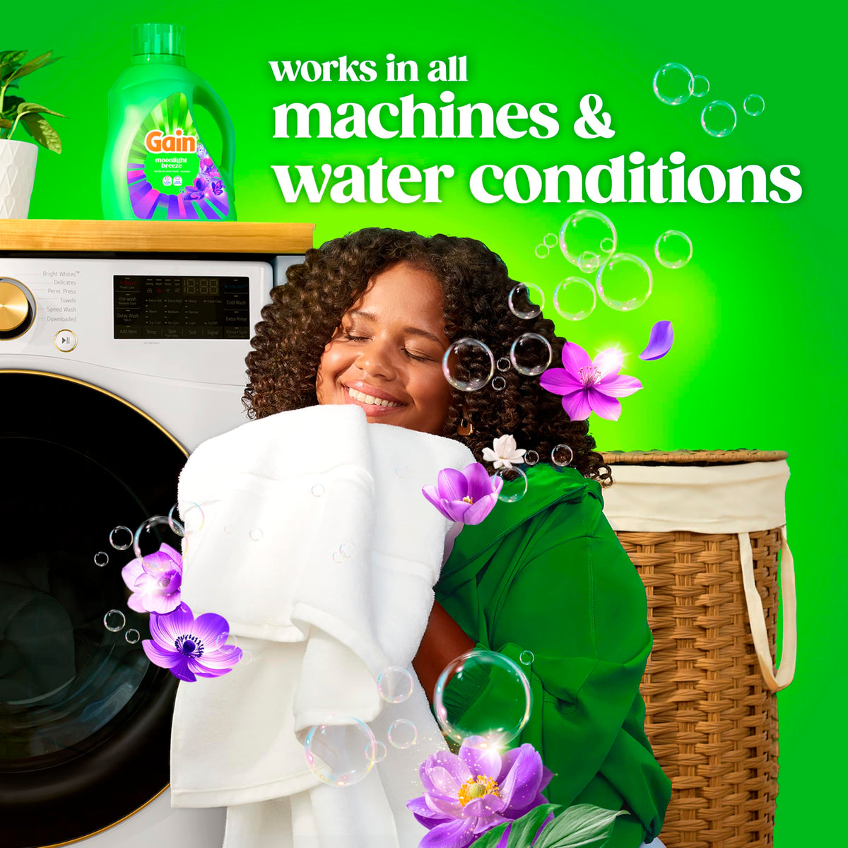 Gain Laundry Detergent P_15307, 177 Fl Oz – view 9