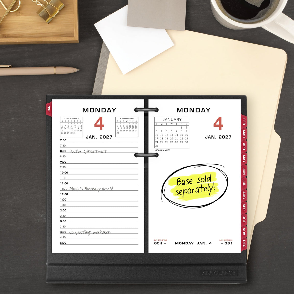 AT-A-GLANCE Calendar E01750 – view 2