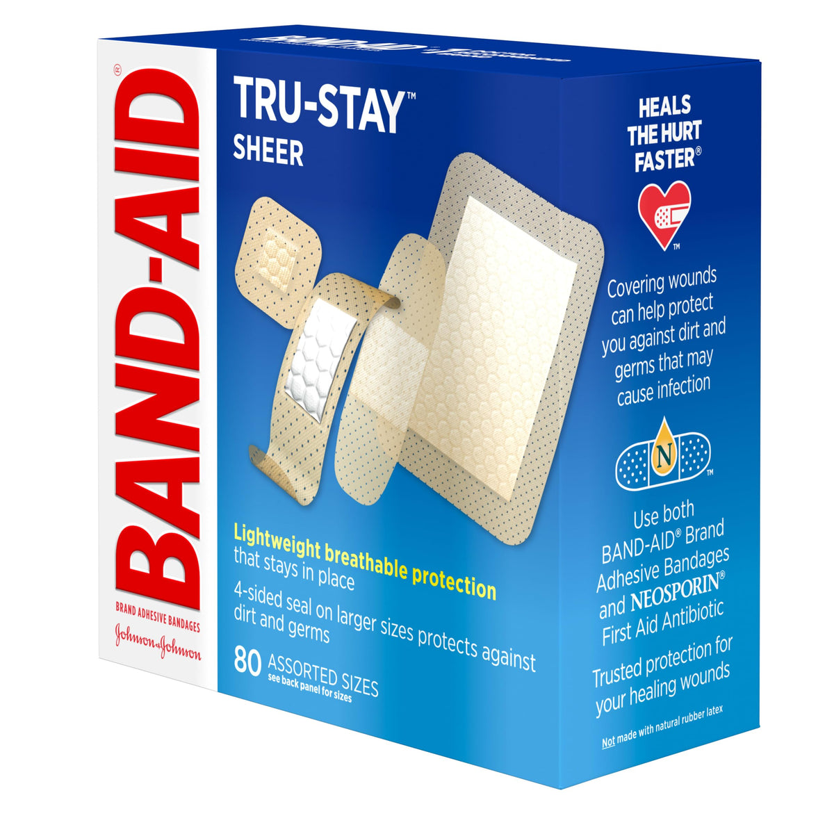 Band-Aid Wound Dressing 111713400, 80 Count – view 4