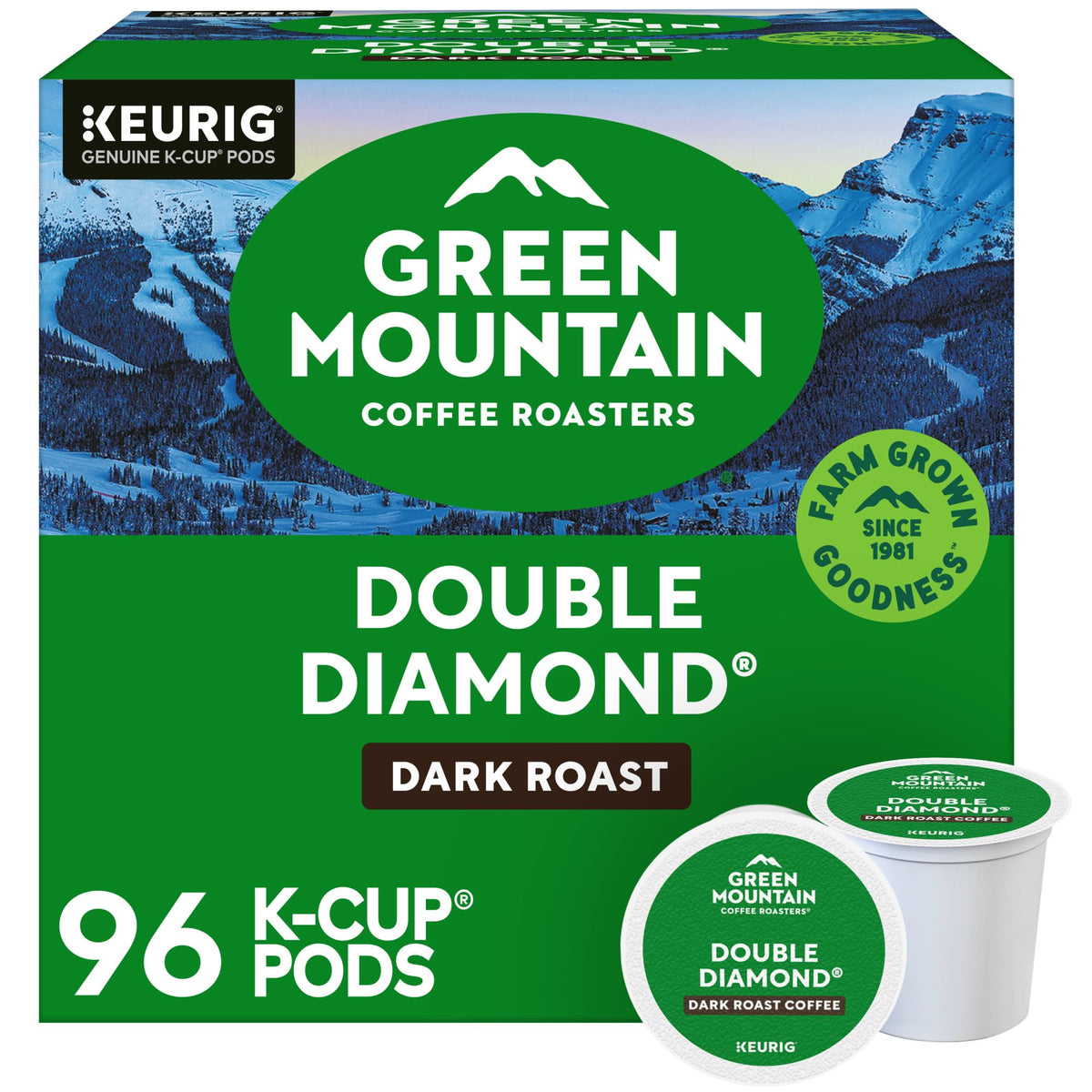 Green Mountain Coffee Roasters Coffee 96-T4066, 96 Count