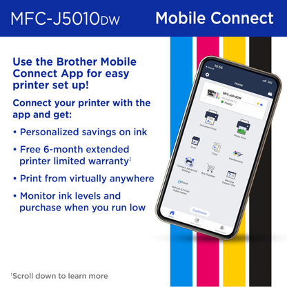 Brother Printer MFCJ5010DW, Standard – view 7