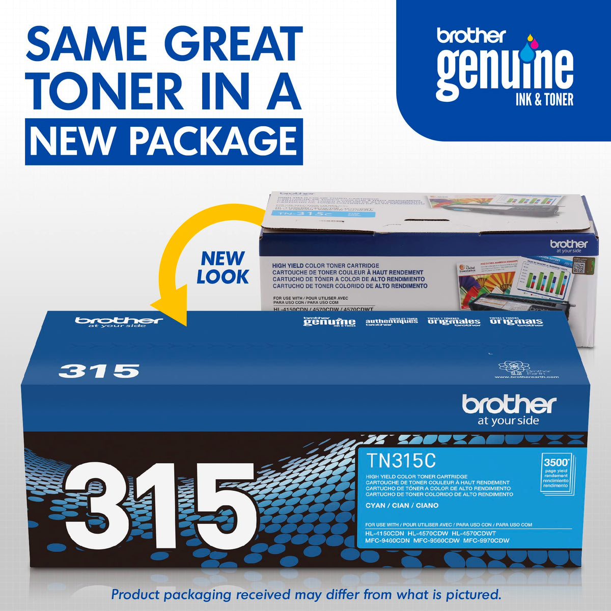 Brother Laser Printer Toner TN315C, High Yield – view 3