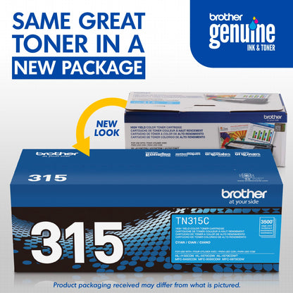 Brother Laser Printer Toner TN315C, High Yield – view 3