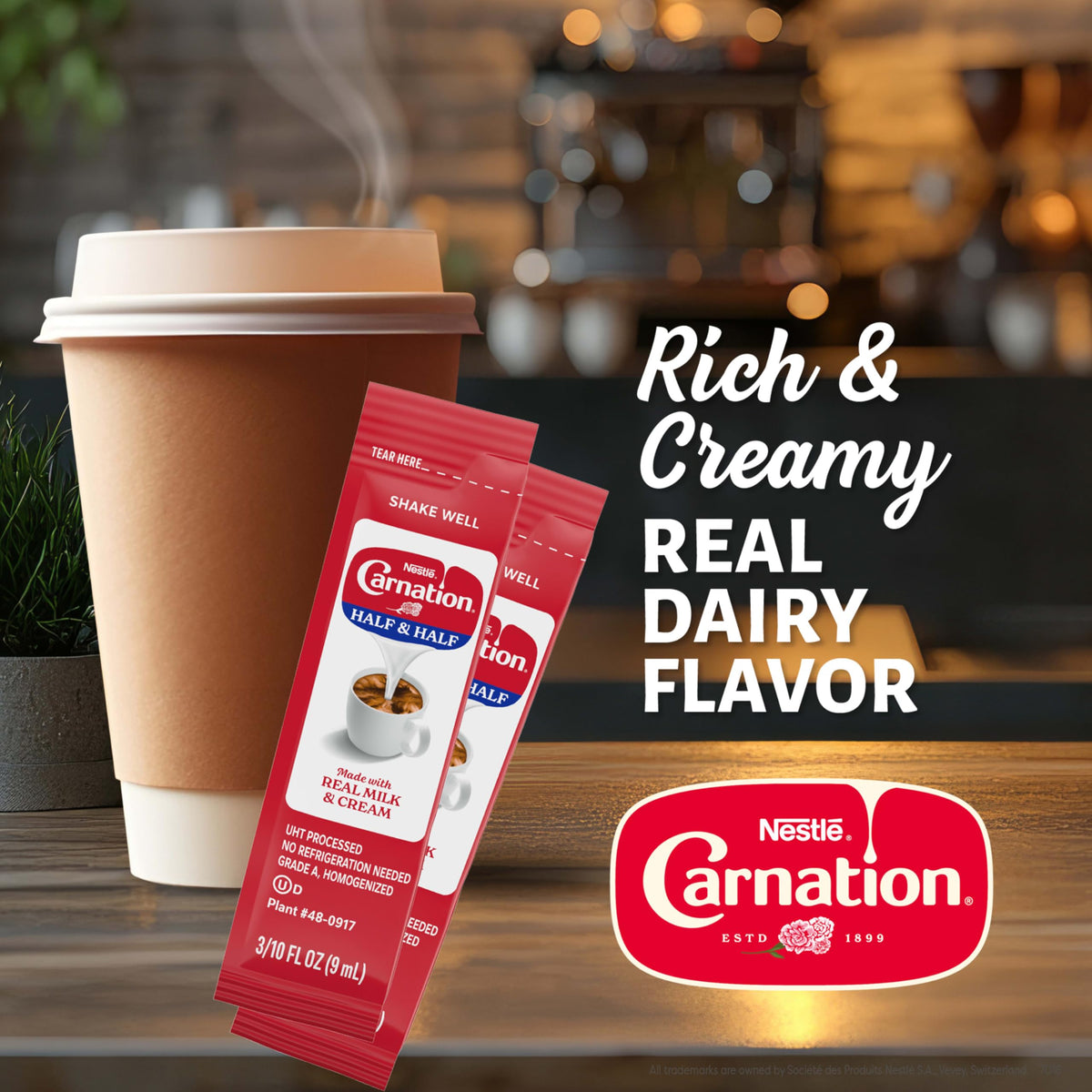 Coffee Mate Non Dairy Cream NES21873, 0.304 Fl Oz (Pack of 240) – view 2