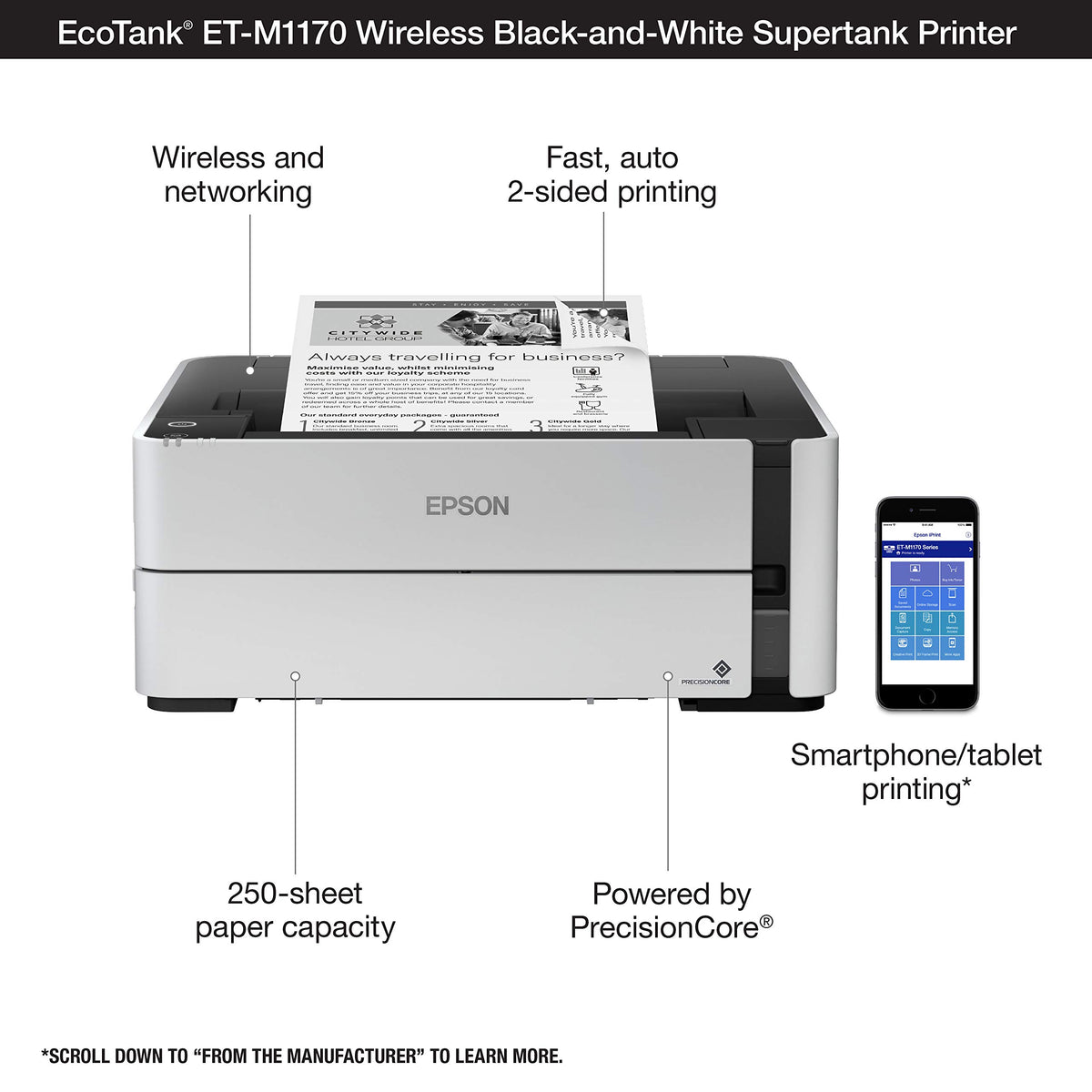 Epson Printer ET-M1170, Regular – view 5