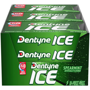Dentyne Chewing Gum 00012546097291, 16 Count (Pack of 9), 144 Count