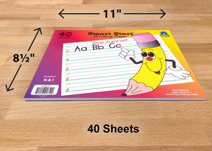 Teacher Created Resources Writing Paper TCR76500, 40 Sheet Tablet – view 4