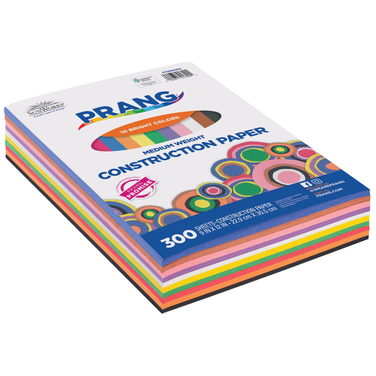Prang Art Media Paper PCON01300, 300 Sheets – view 2