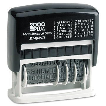 2000 PLUS Rubber Stamp 11090, True