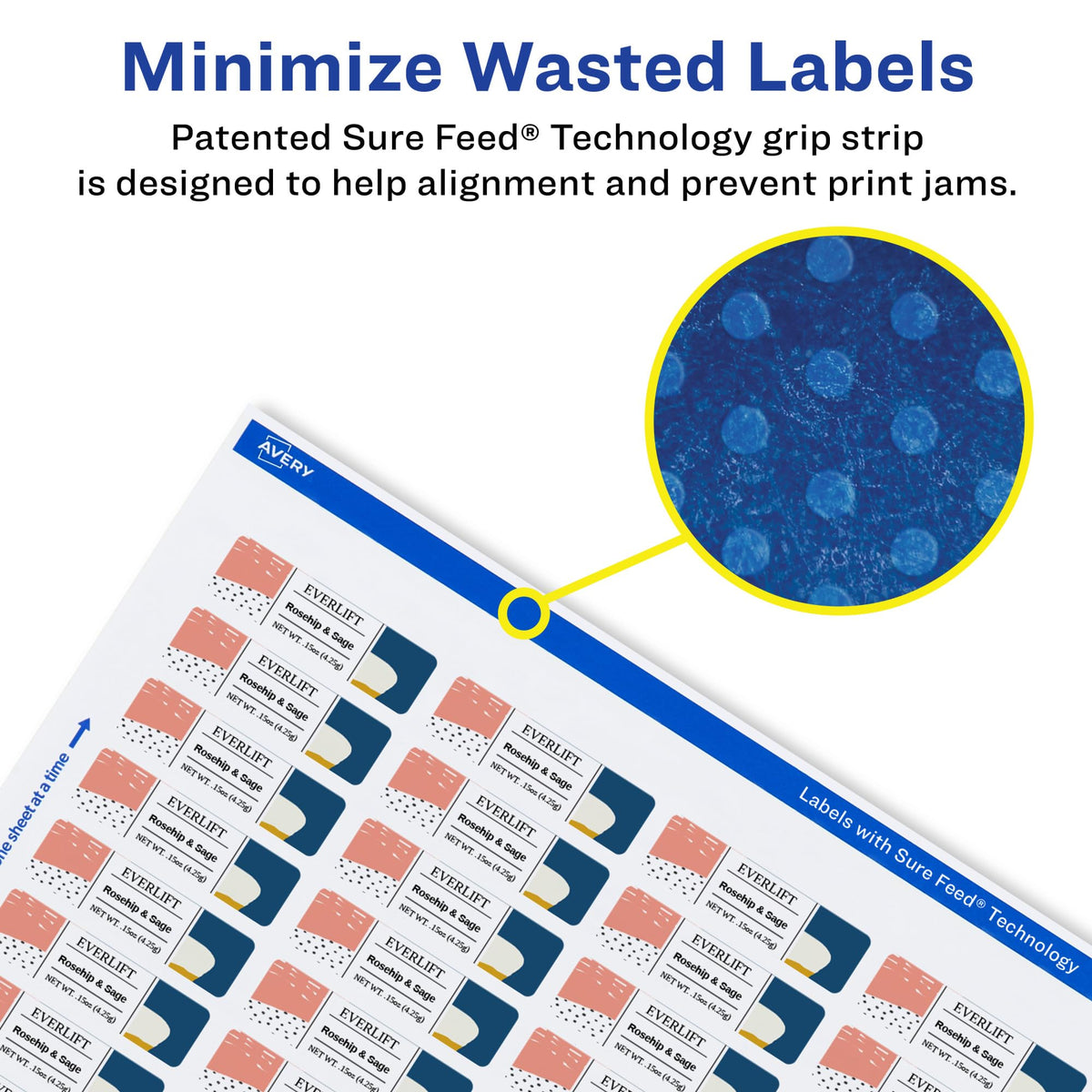 Avery Label 6467, 1/2" x 1 3/4" – view 3