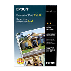 Epson S041070 Inkjet Printer Paper, B Size, White