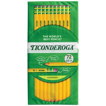 Ticonderoga Writing Instrument DIX13972, 72 Count