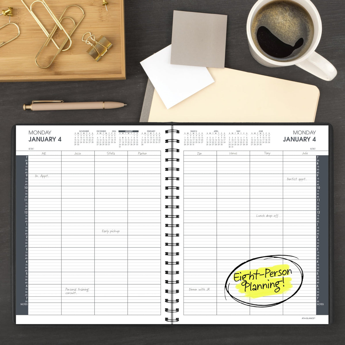 AT-A-GLANCE Planner 7021205, 8.5" x 11" – view 2