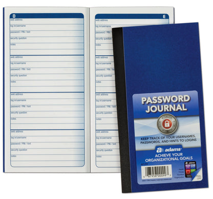 Adams Blank Book APJ99, 1 Count