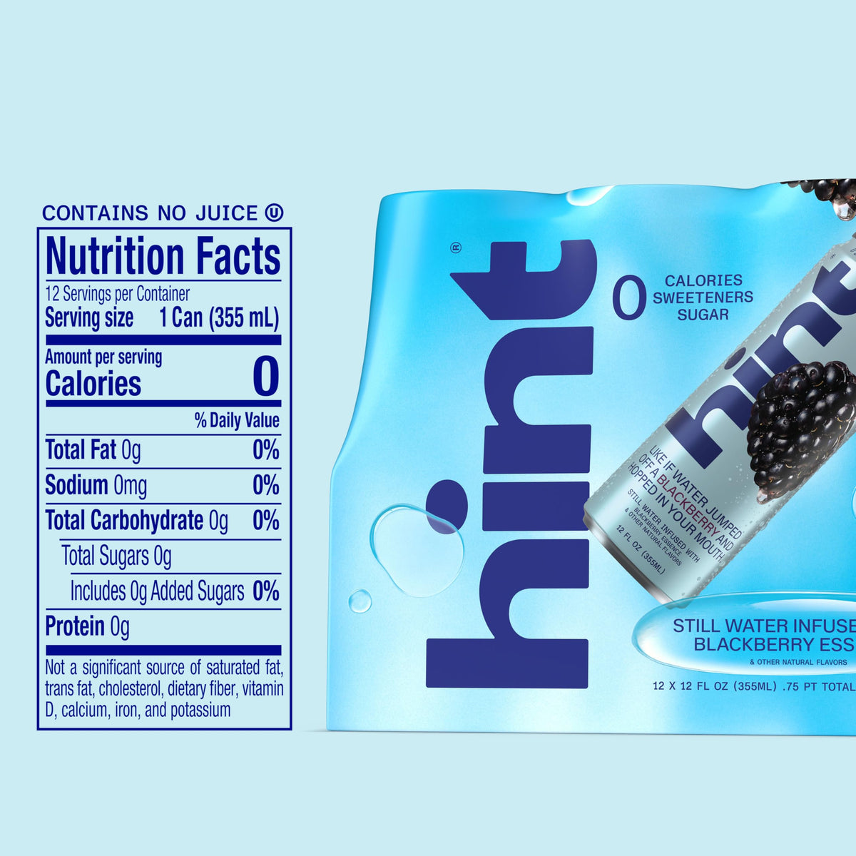 Hint Water, 12 Fl Oz (Pack of 12) – view 4