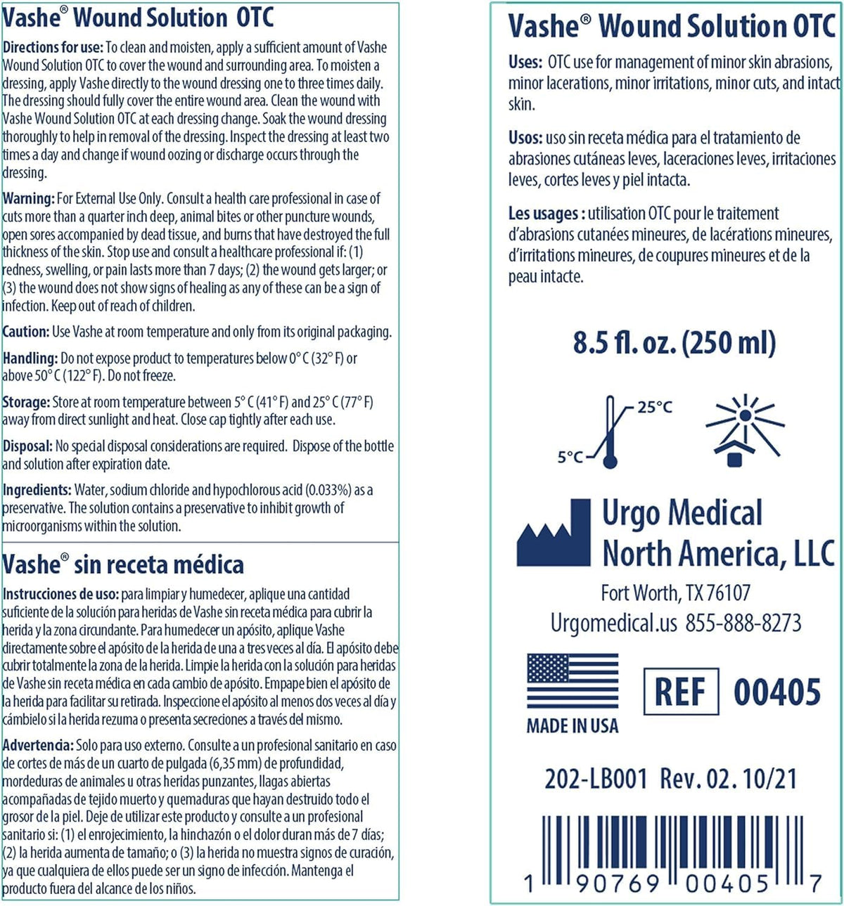 Vashe Wound Dressing 31302100, 8.5 Fl Oz – view 8