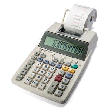Sharp Calculator EL-1750V, 6-Pack Elongated