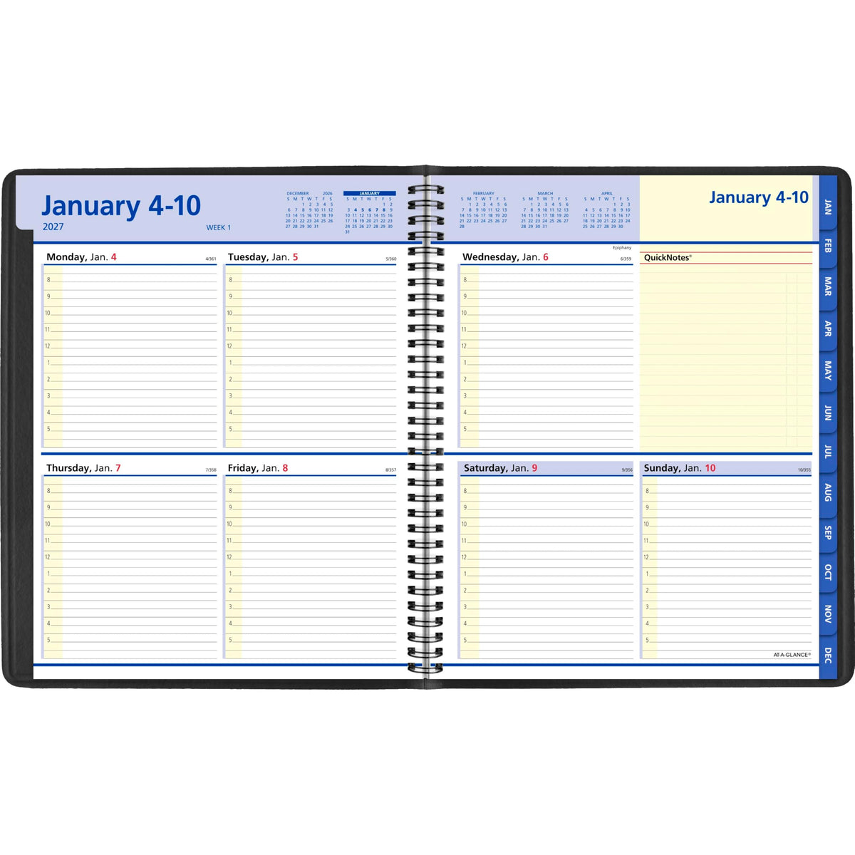 AT-A-GLANCE Planner 760105, 8" x 10" – view 10