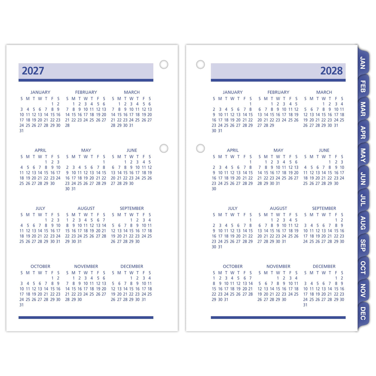 AT-A-GLANCE Calendar E51750, 3.5" x 6" – view 4